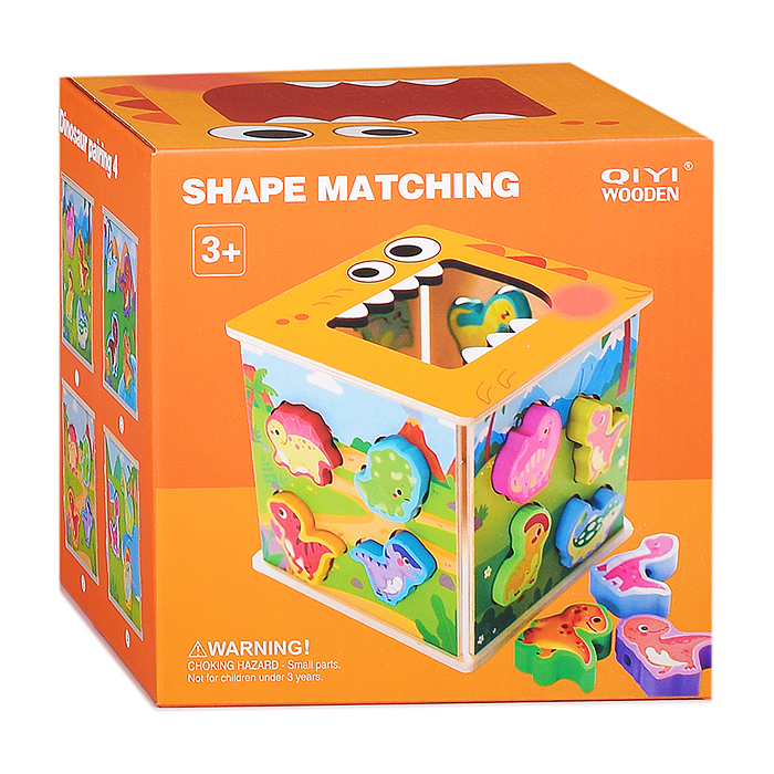 Куб развивающий D1900 "Динозаврики"