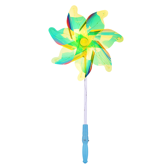 Фото к товару Ветерок 00-5894 "Радужный цветок" 30*70 см., с подсветкой, в пакете Ветерок 00-5894 "Радужный цветок" 30*70 см., с подсветкой, в пакете