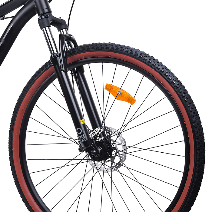 Велосипед 29" Rocket Crater Alloy HD 29, цвет черный, размер 17,5"