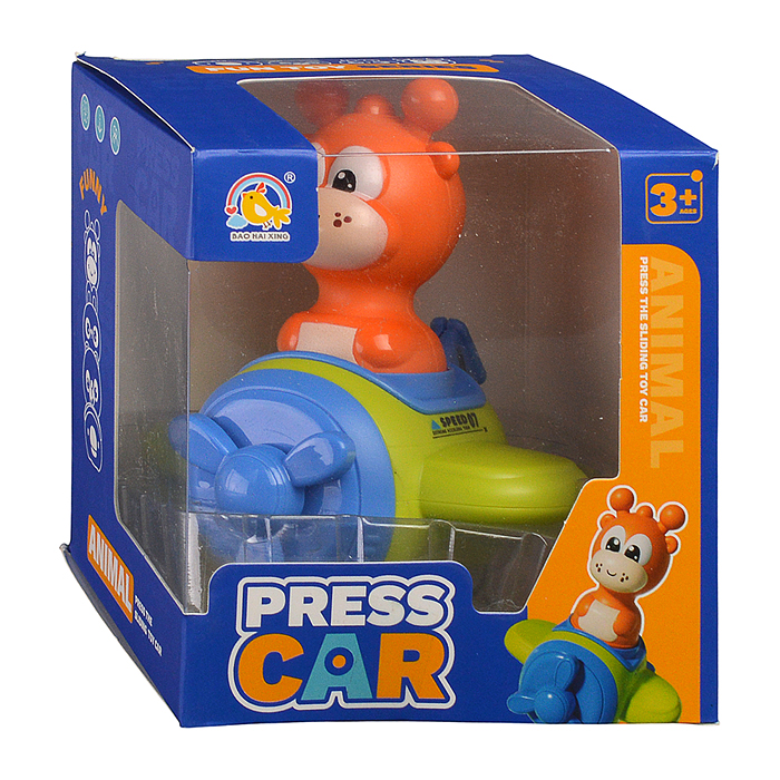 Самолет BHX898 "Веселый зоопарк" в коробке