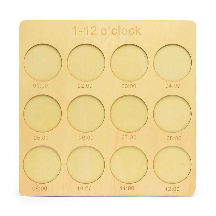 Игра развивающая D2070 "Часики"