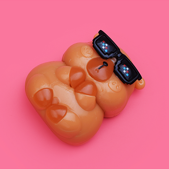 Игрушка -антистресс 00-6682 "Капибара в очках"