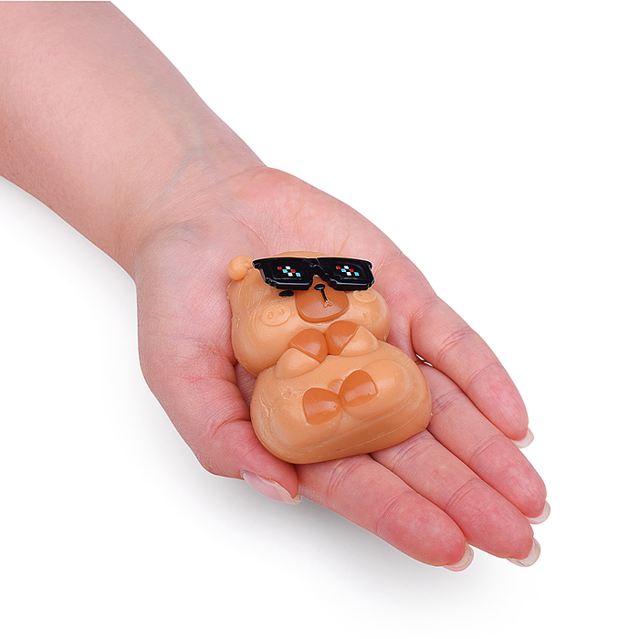 Игрушка -антистресс 00-6682 "Капибара в очках"