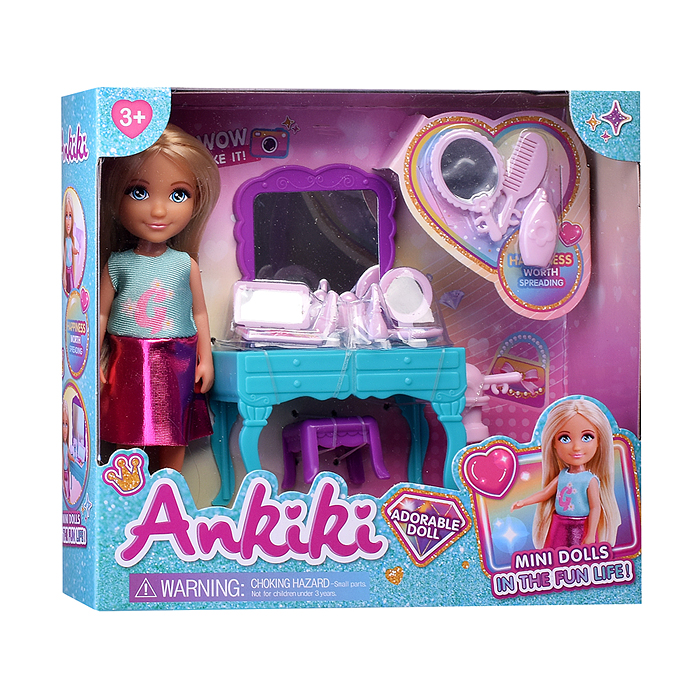 Кукла 606002 "Вероника-стилист" с аксессуарами, в коробке