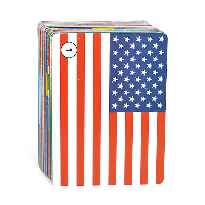 Игра карточная с голосовым помощником. Флагомания. Мемори. 100 карточек