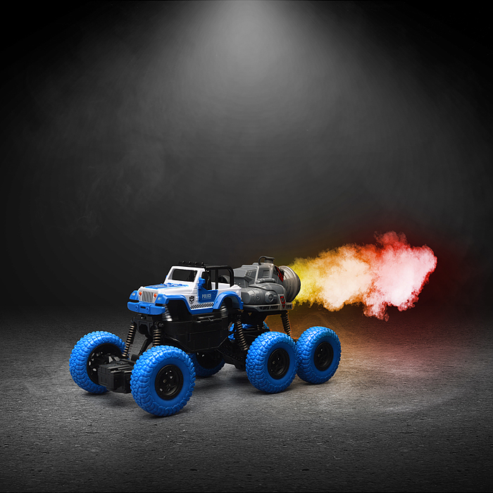 Машина WL-248B "Техно" р/у, 27 MHz, в коробке