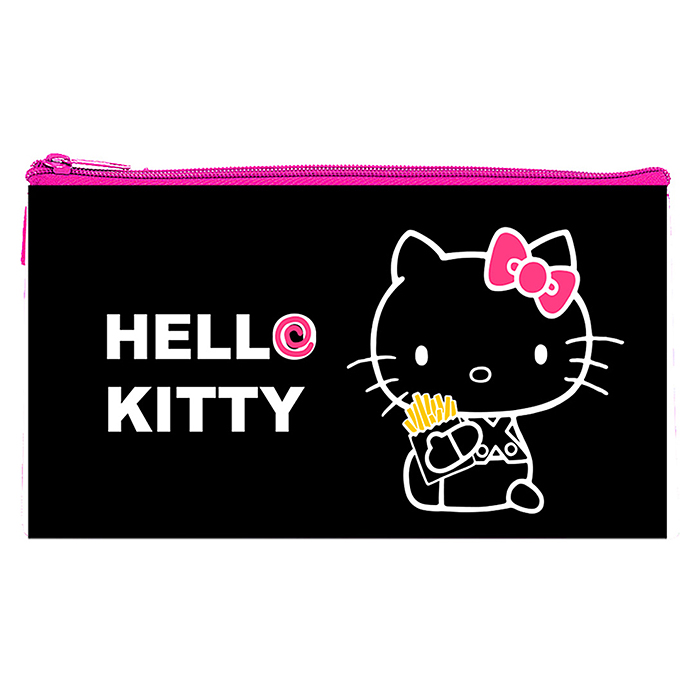 Пенал плоский "Hello Kitty" размер: 20,5*10,8 см. 