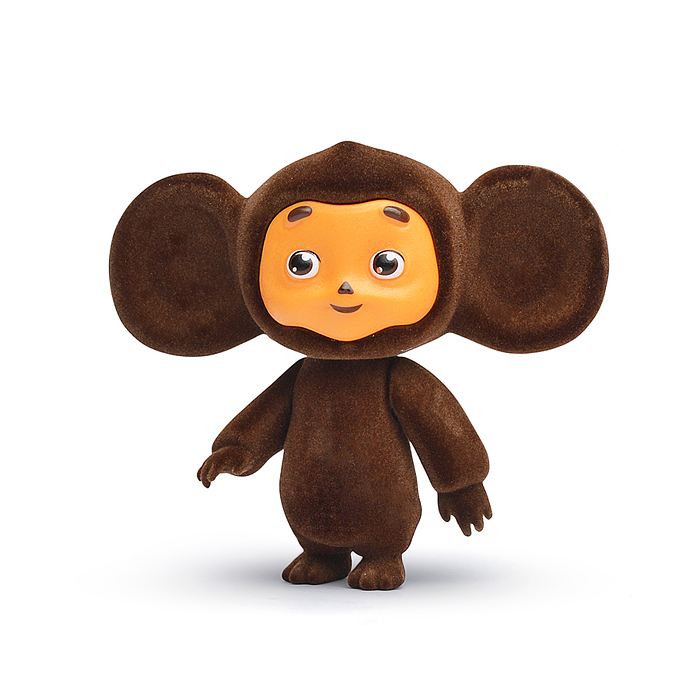 Фигурка Чебурашка 8 см, флок