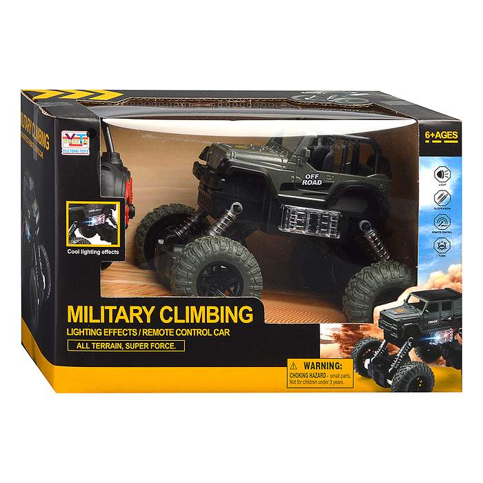 Фото к товару Машина 383-404 "Вездеход" р/у, 27 MHz, в коробке Машина 383-404 "Вездеход" р/у, 27 MHz, в коробке