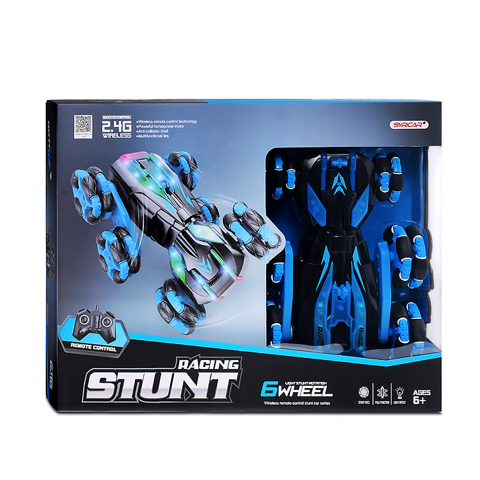 Машина 666-822A "Трюкач" р/у, 27 MHz, в коробке