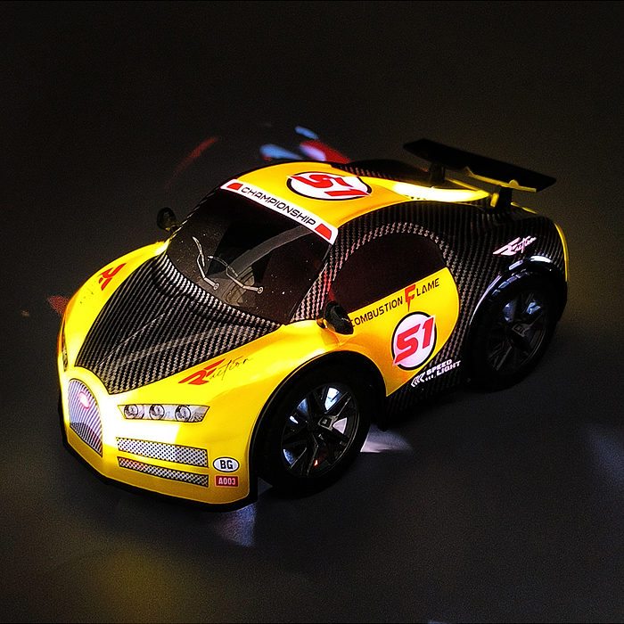 Машина L2402-1 "Неоновая гонка" р/у, 27 MHz, в коробке