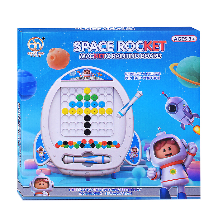 Мозаика 55676-1 "Космическая ракета" в коробке