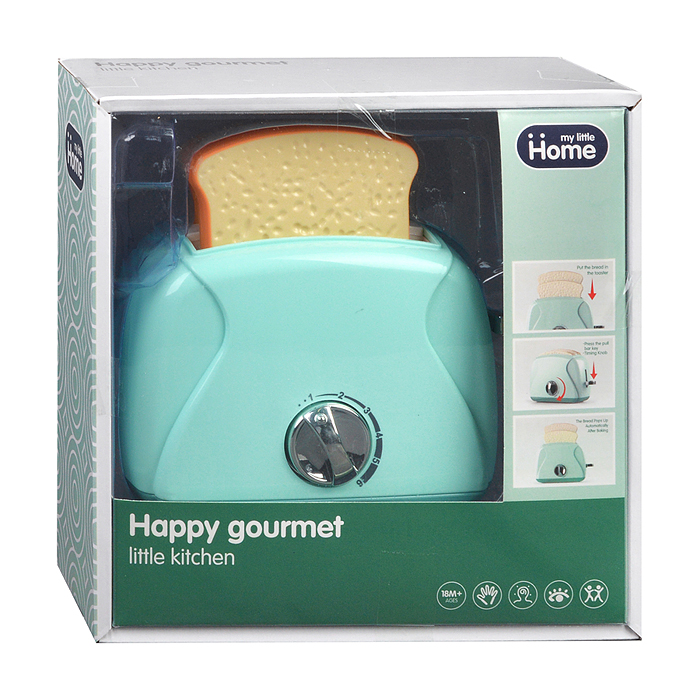 Бытовая техника A1002-2 "Тостер" в коробке