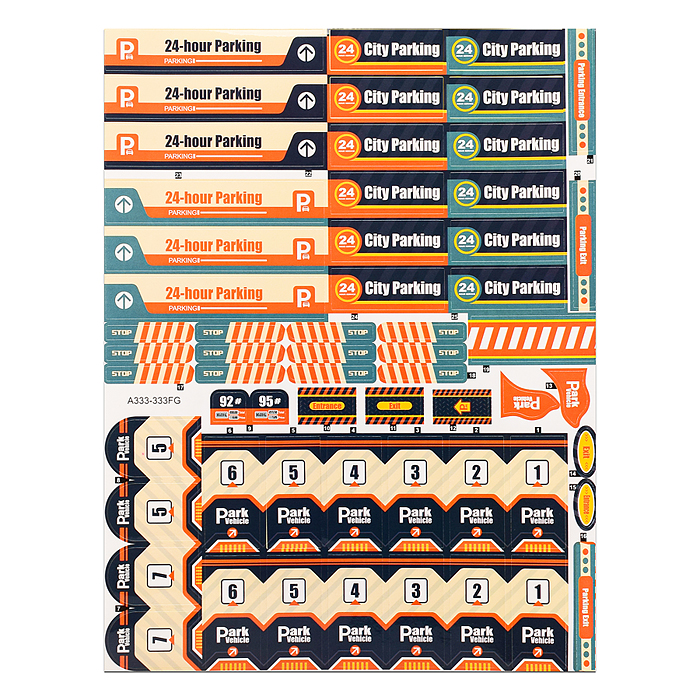 Парковка A333-333G "Городская" в коробке