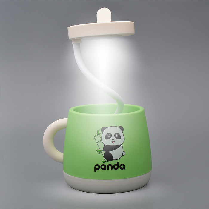 Фонарик-светильник игрушечный 357G "Кружка. Панда" в коробке
