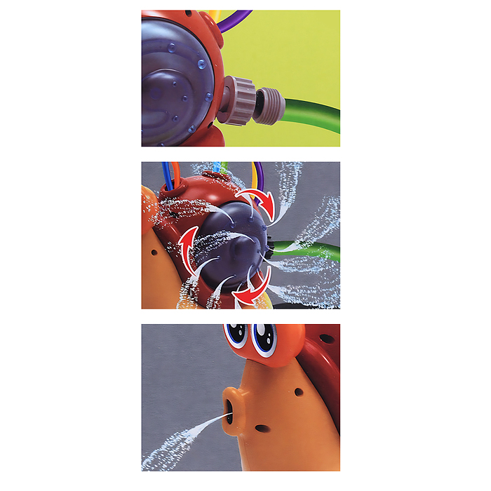 Игрушка - брызгалка NL-01S "Улитка" в коробке