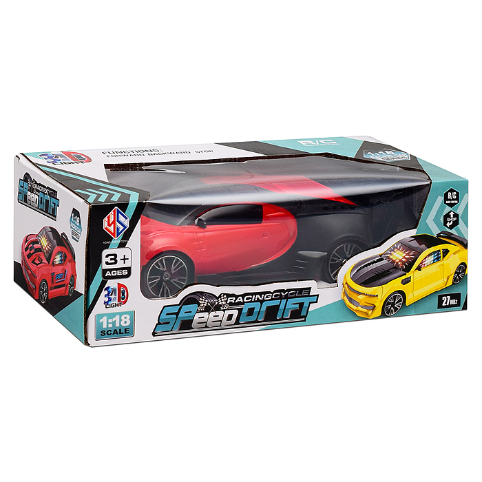 Машина 012-1 "Автотюнинг-2" р/у 27 MHz, в коробк