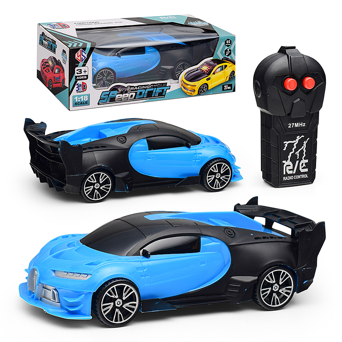 Машина 012-1 "Автотюнинг-2" р/у 27 MHz, в коробк