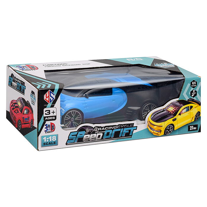 Машина 012-1 "Автотюнинг-2" р/у 27 MHz, в коробк