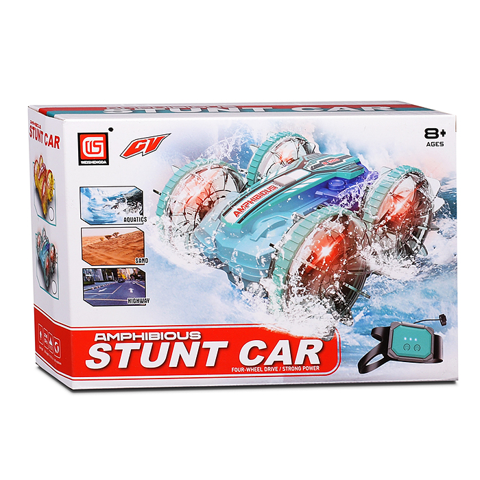 Машина CV-B800.S-2 "Амфибия-вездеход" р/у 27 MHz, в коробк