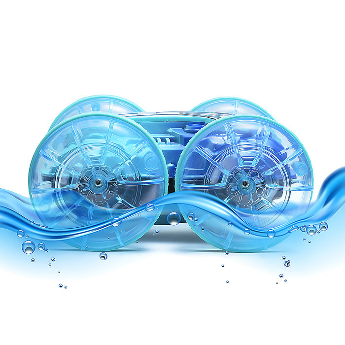 Машина CV-B800.S-2 "Амфибия-вездеход" р/у 27 MHz, в коробк