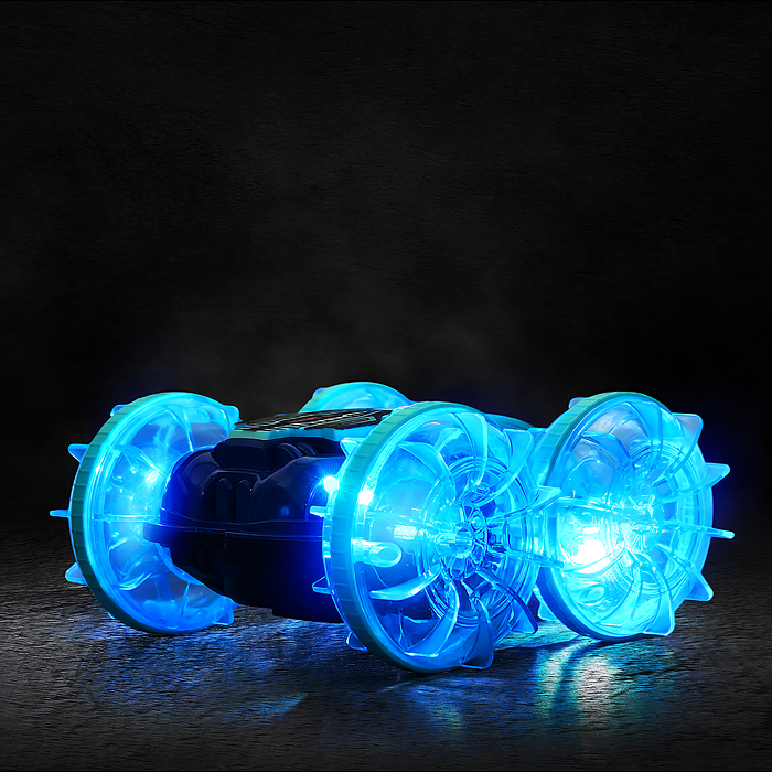 Машина CV-B800.S-2 "Амфибия-вездеход" р/у 27 MHz, в коробк