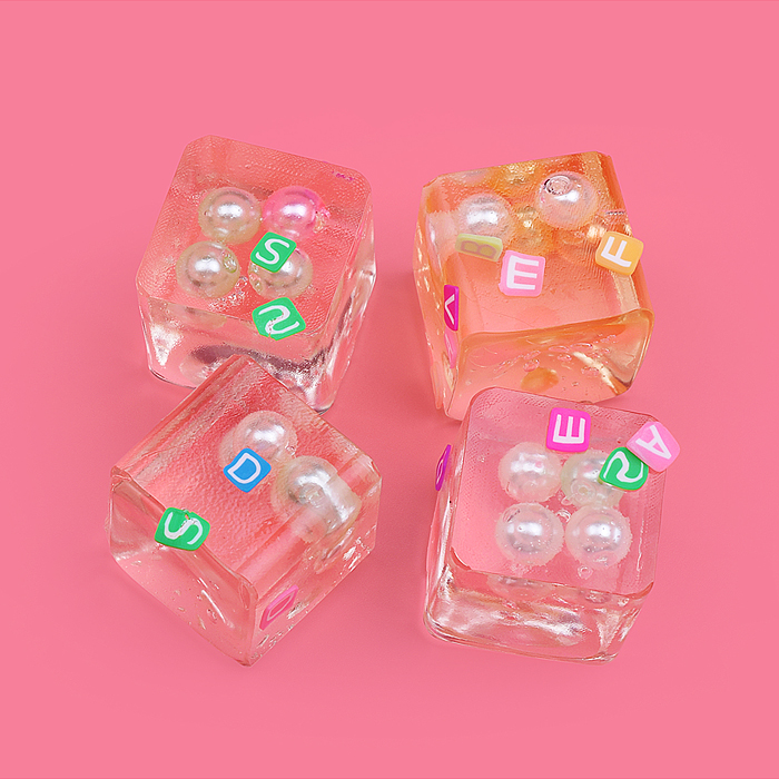 Игрушка - антистресс 00-5599 "Изумрудная льдинка"