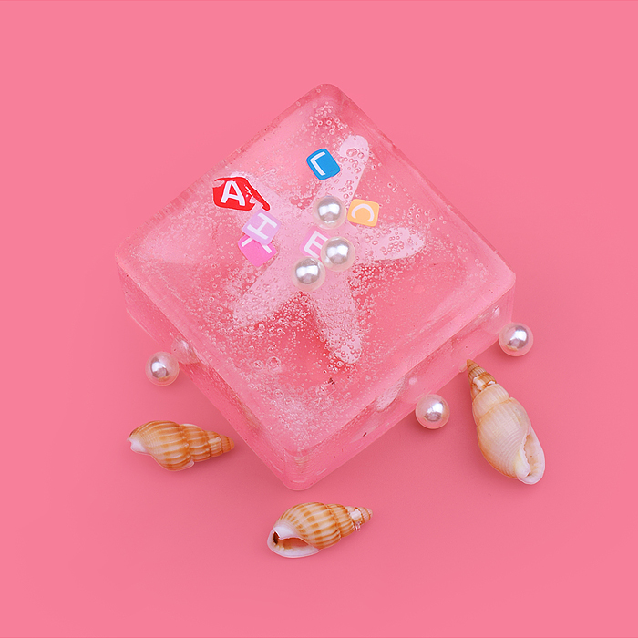 Игрушка - антистресс 00-5599 "Льдинка с морской звездой"