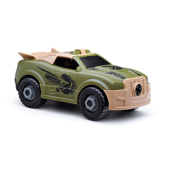 Фото к товару Конструктор MY6613-1A "Дино авто" с отверткой, в коробке Конструктор MY6613-1A "Дино авто" с отверткой, в коробке