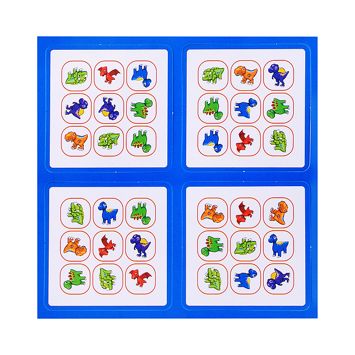 Настольная игра 74 "Кто быстрей? Динозавры."