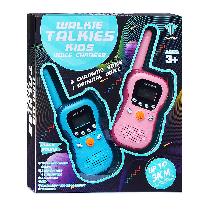 Рация игрушечная R-883 "Агент" в коробке