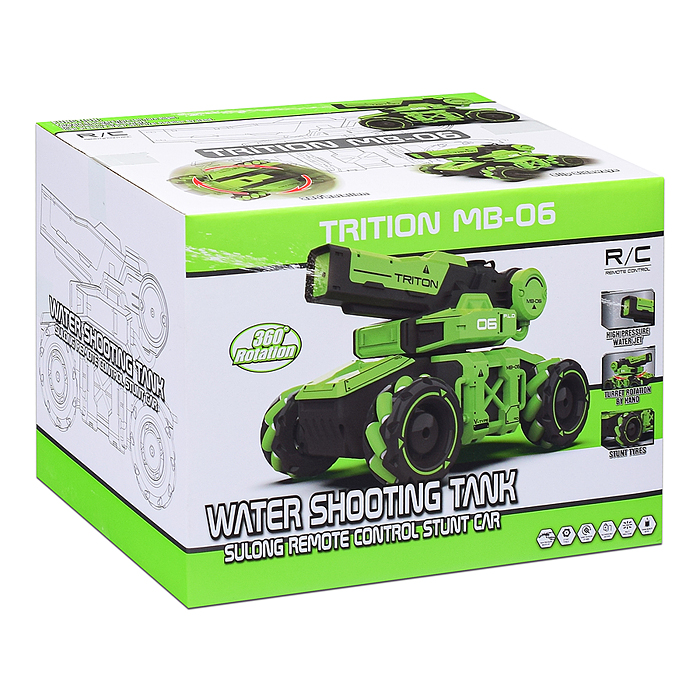 Машина SL-8014A "Водная атака" р/у, 27 MHz, в коробке