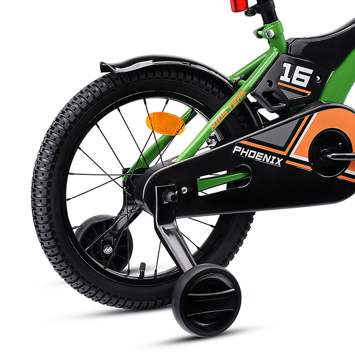 Велосипед 16" Rocket Phoenix, цвет зеленый