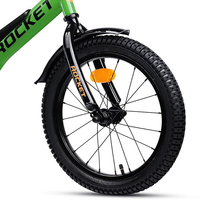 Велосипед 16" Rocket Phoenix, цвет зеленый