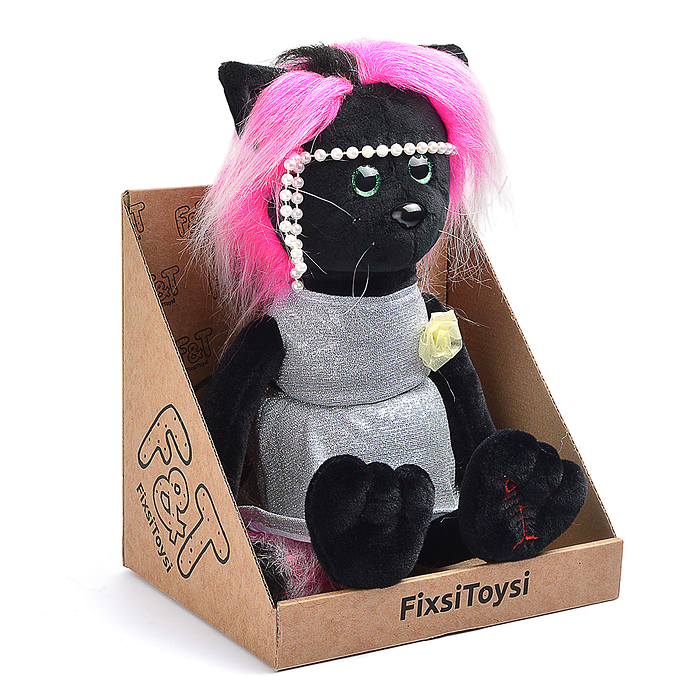 Фото к товару Кошка Фрикси в платье В27 Кошка Фрикси в платье В27