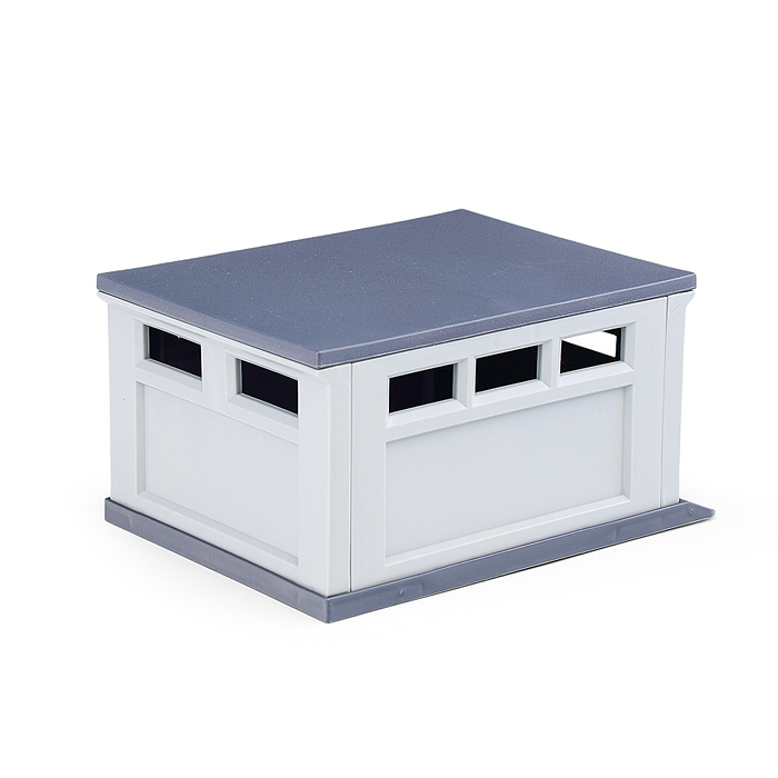 Гараж для машинок (серый,антрацит,хаки) 