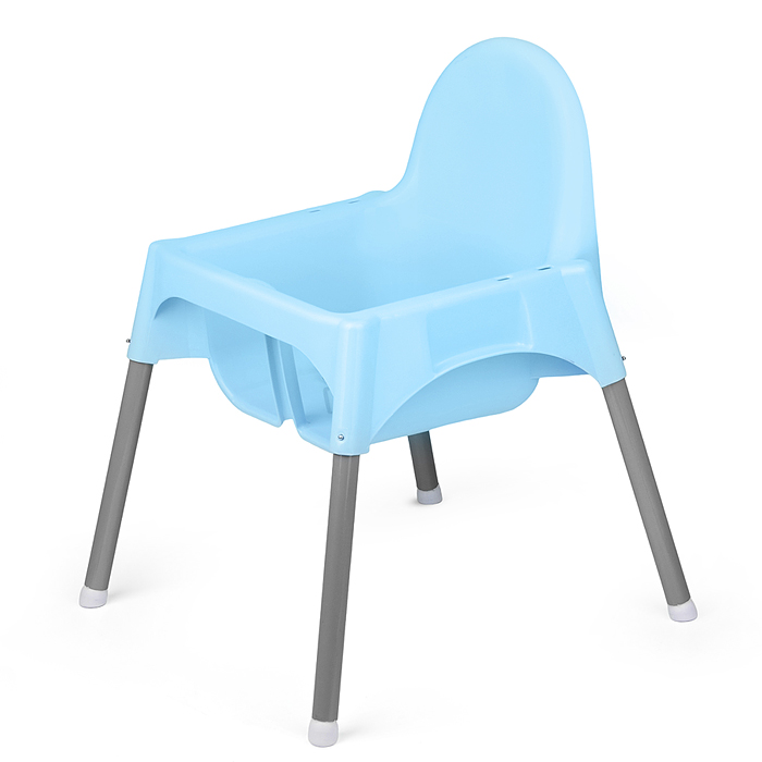 Стульчик детский STR006 голубой, в коробке