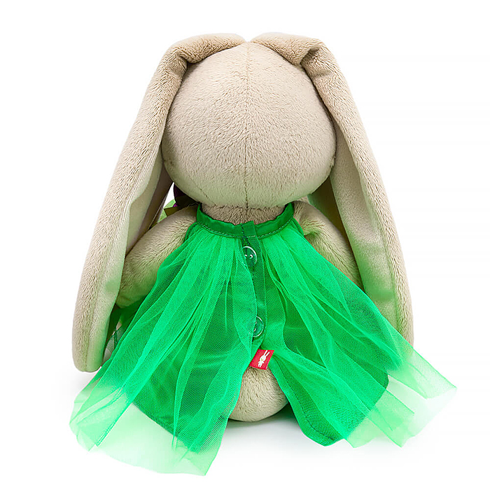 Фото к товару Зайка Ми в платье с пурпурным цветком (большой) Зайка Ми в платье с пурпурным цветком (большой)