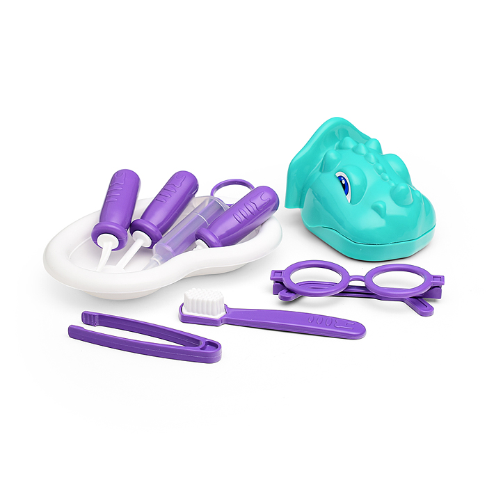 Игровой набор "Стоматолог динозавр"