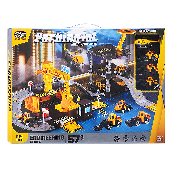 Парковка 666-08 "Стройтехника № 2" в коробке