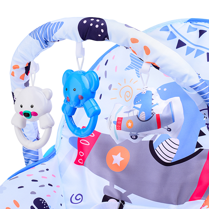 Фото к товару Шезлонг детский 69857 "Мишки малышки" в коробке Шезлонг детский 69857 "Мишки малышки" в коробке