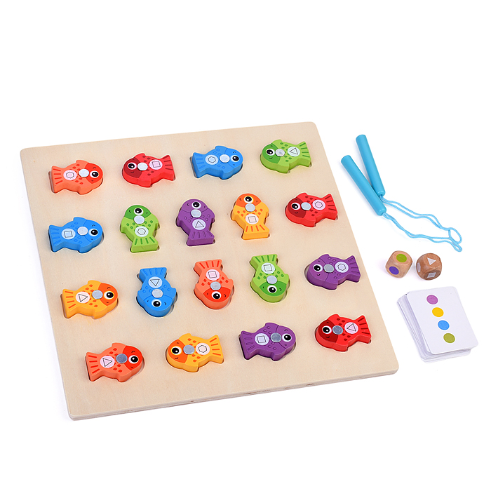 Игра развивающая D2001 "Рыбки" в коробке