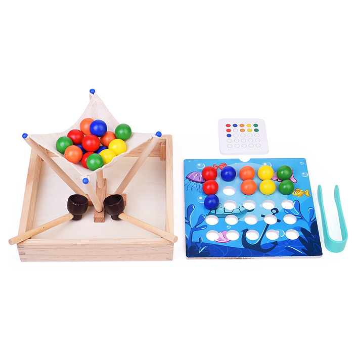 Игра развивающая D1953 "Разноцветные бусинки"