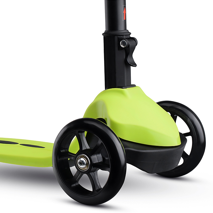 Фото к товару Самокат трёхколёсный R0205 ROCKET колёса PU, цвет салатовый Самокат трёхколёсный R0205 ROCKET колёса PU, цвет салатовый