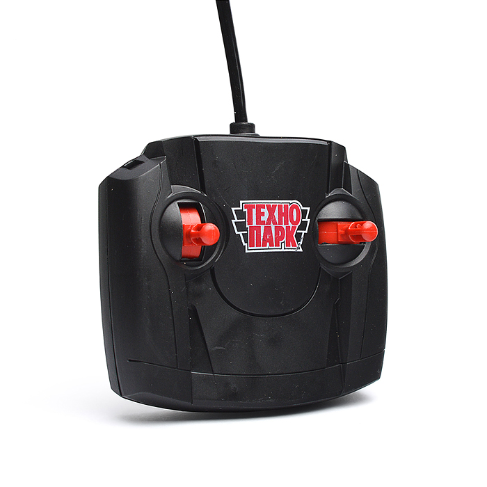 Машина р/у Toyota Prado свет, 19 см, ,серебр, в коробке