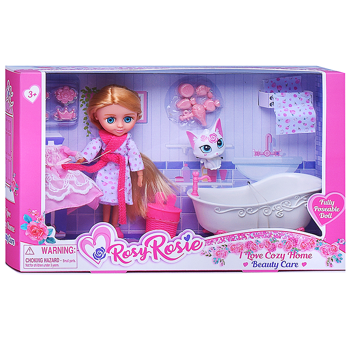 Кукла RR038 "Снежана" с аксессуарами, в коробке