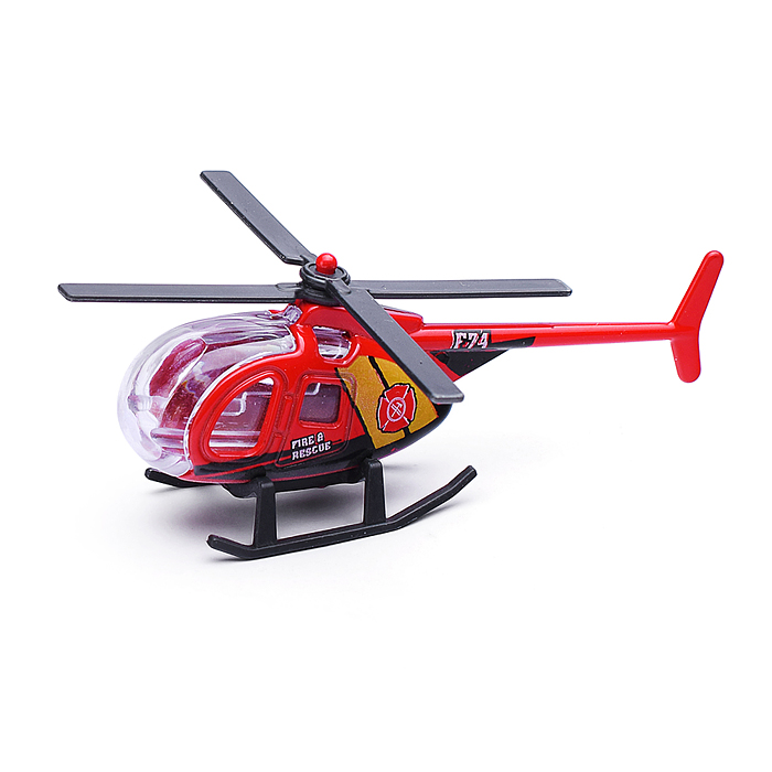 Парковка-машина 660-A260 "Пожарная часть" в коробке