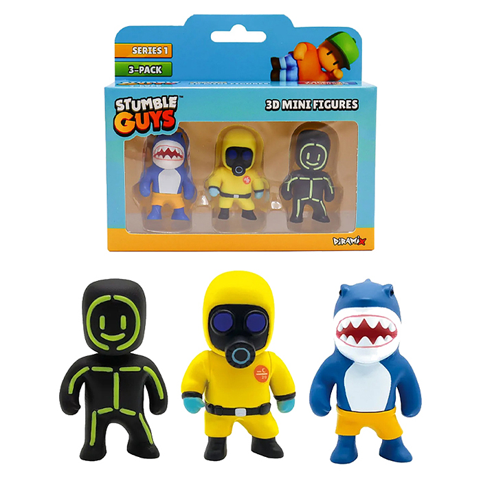 3D фигурка, 3 шт в упаковке, 5 см, 3D фигурка, 3 шт в упаковке, 5 см,