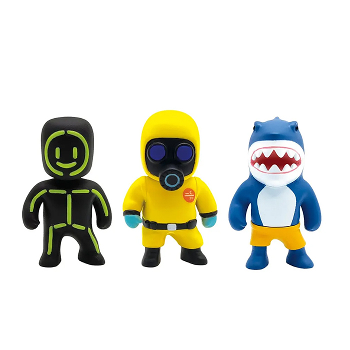 3D фигурка, 3 шт в упаковке, 5 см, 