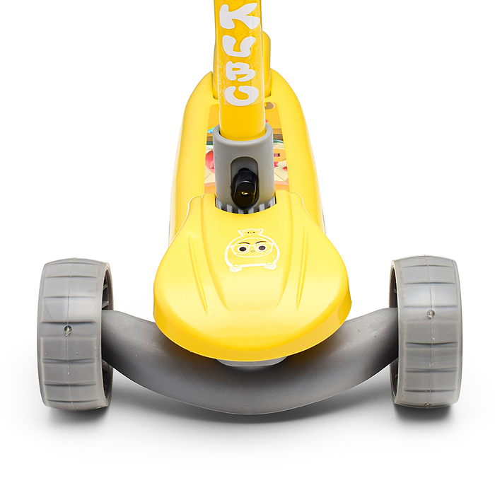 Фото к товару Самокат U001196Y 3-х кол., желто-серый, PU, в коробке Самокат U001196Y 3-х кол., желто-серый, PU, в коробке